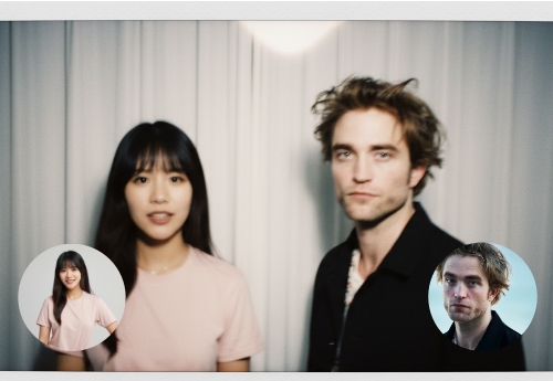 Polaroid AI Photo with Your Idol Gemini AI Prompt
